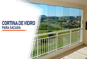 Cortina de Vidro para Sacada Suzano Área Rural de Suzano SP